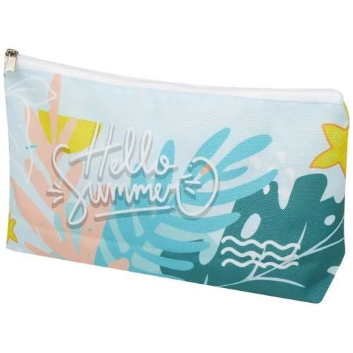 Trousse de voyage Ari en rPET avec impression par sublimation - petit modèle