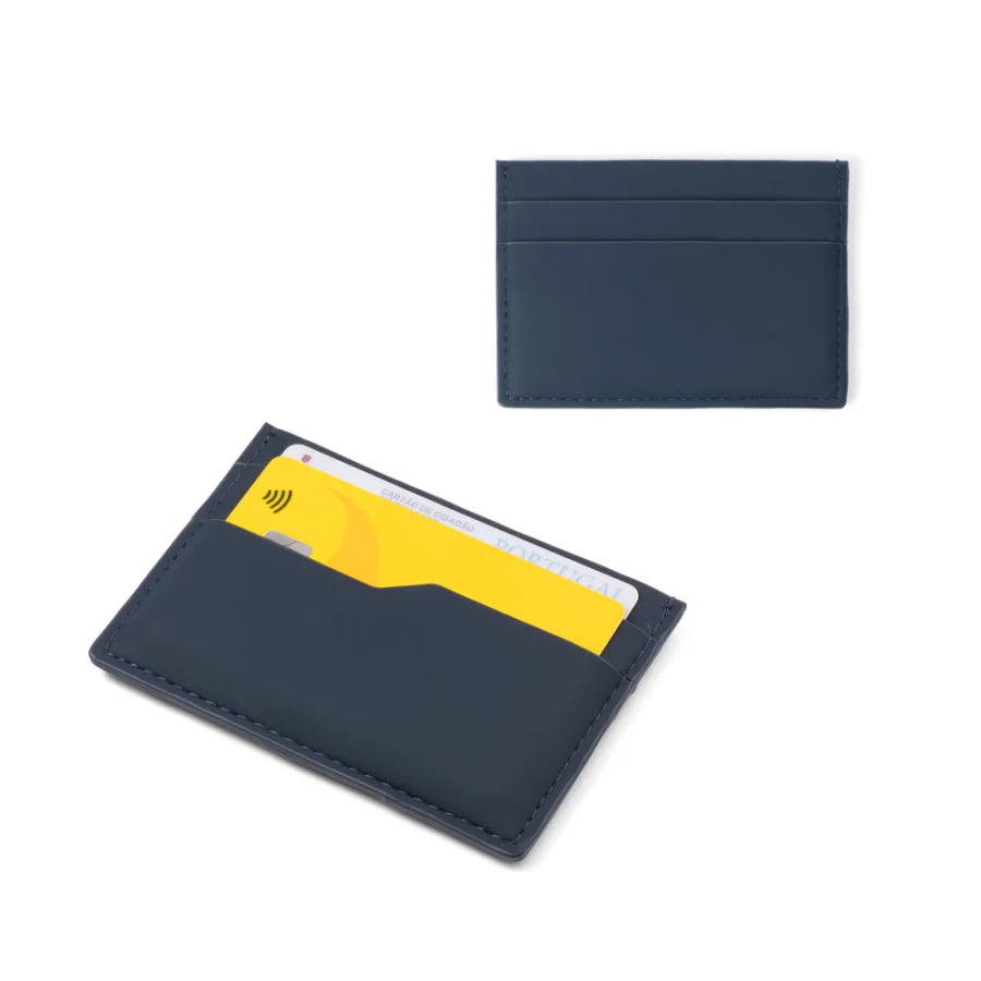 Venture Wallet – Porte-cartes en polyuréthane pour 5 cartes avec protection RFID