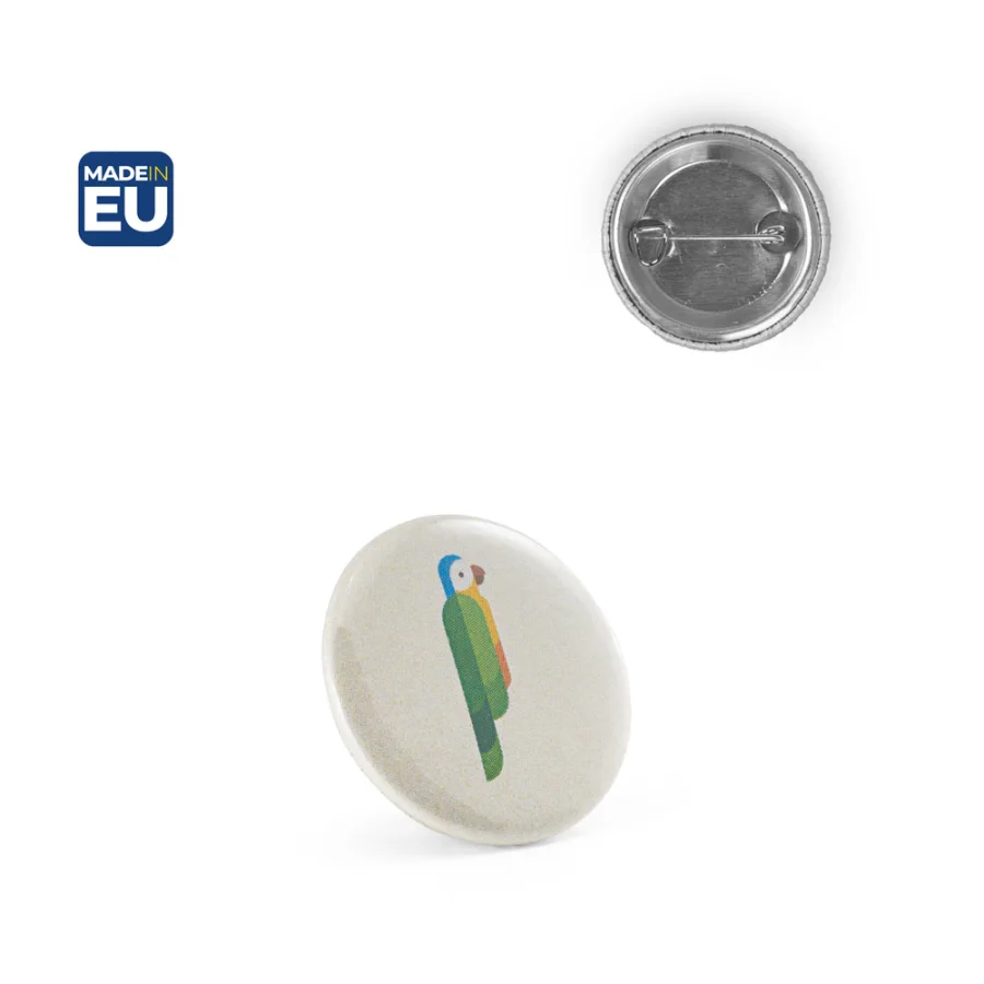 Button PIN 1. Pin's rond avec épingle
