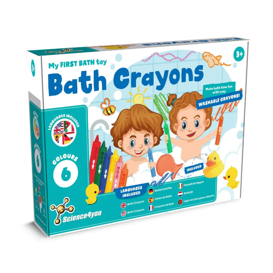 Bath Crayons – Jouets éducatifs pour enfants