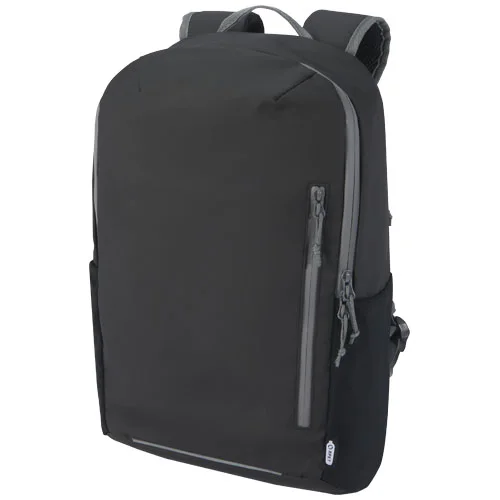 Sac à dos Aqua pour ordinateur portable 15 pouces recyclé certifié GRS et résistant à l'eau.21 L