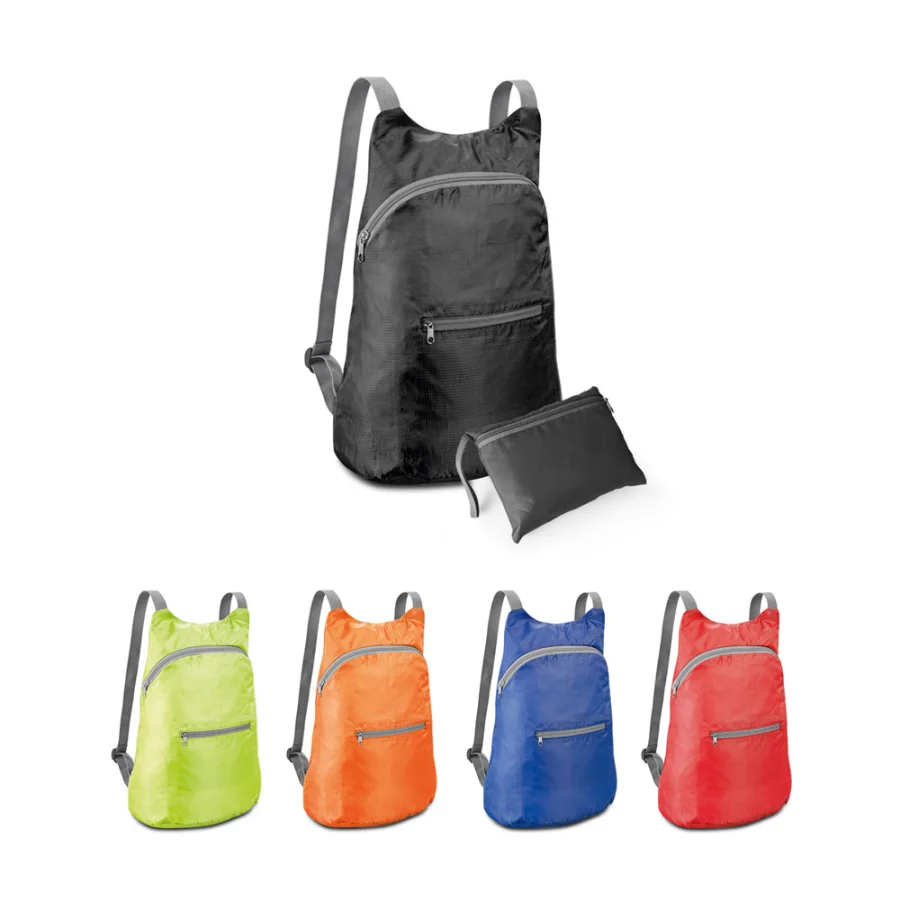 Barcelona – Sac à dos pliable en polyester 210D ripstop