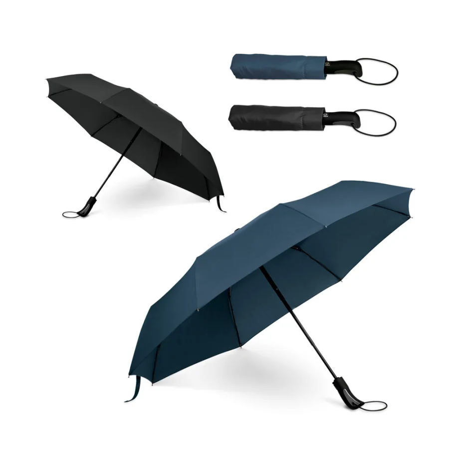 Campanela – Parapluie pliable pongé 190T à ouverture et fermeture automatiques