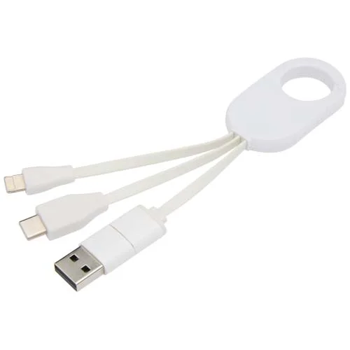 Câble de charge 4 en 1 Troop en plastique recyclé