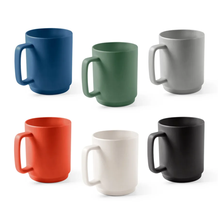 Mighty – Tasse en céramique avec corps cylindrique 330 mL