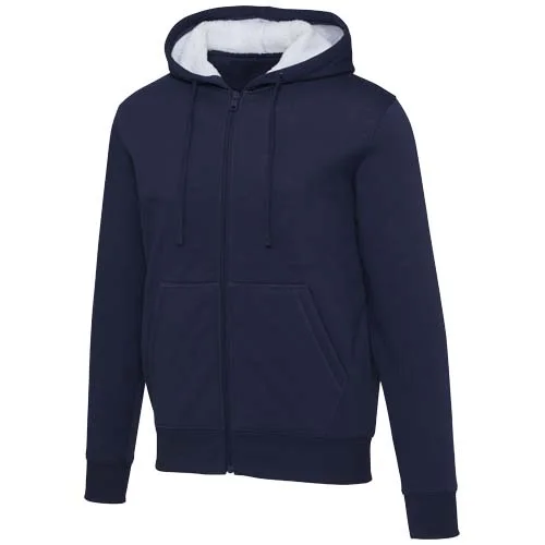 Sweat à capuche sherpa de 320 g/m² Natron intégralement zippé