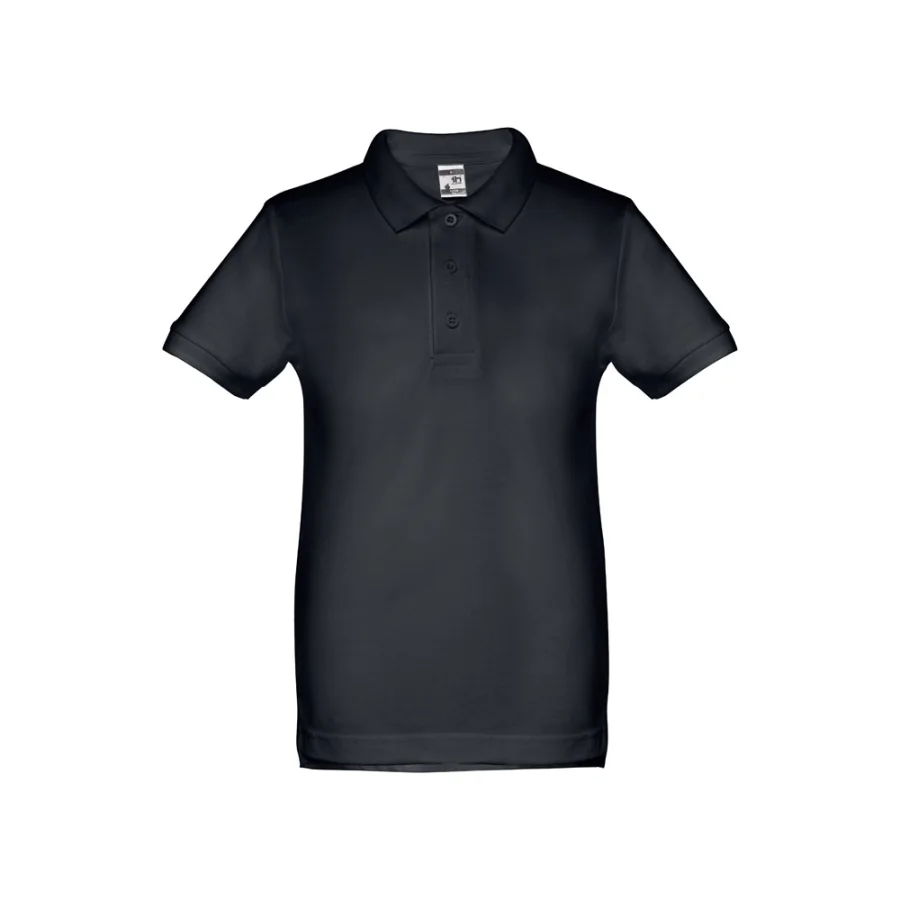 THC Adam Kids II – Polo à manches courtes en coton pour enfants (unisexe)