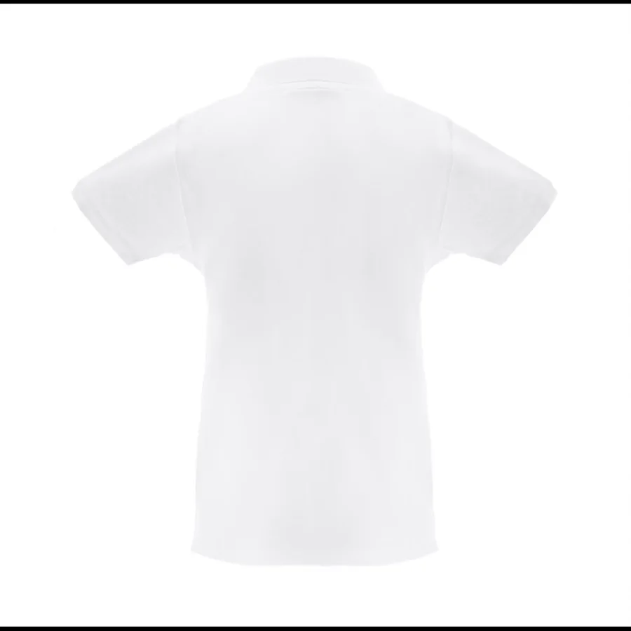 THC Monaco Women WH – Polo à manches courtes pour femmes en coton cardé