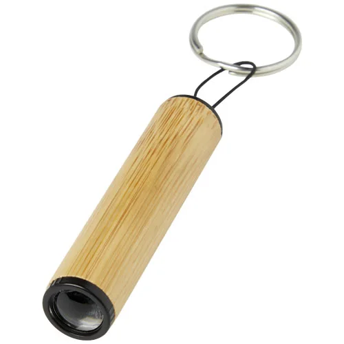Porte-clés Cane en bambou avec lumière
