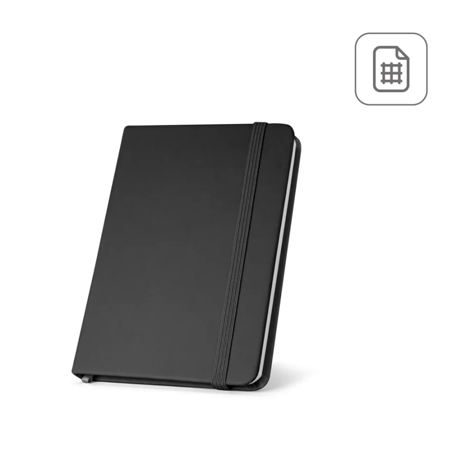 Hemingway Square – Carnet A5 en PU avec papier quadrillé
