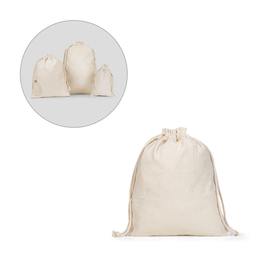 Giftwrap M – Sac cadeau moyen, 100% coton (120 g/m²)