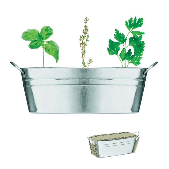 Mix Seeds – Bac en zinc & herbes