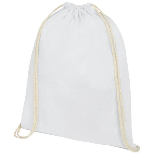 Sac à dos Oregon en coton de 140 g/m² avec cordon de serrage 5L