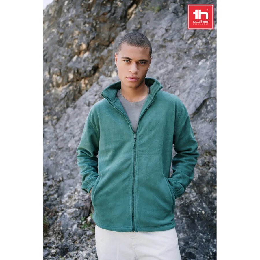THC Gama – Veste polaire haute densité pour homme en polyester