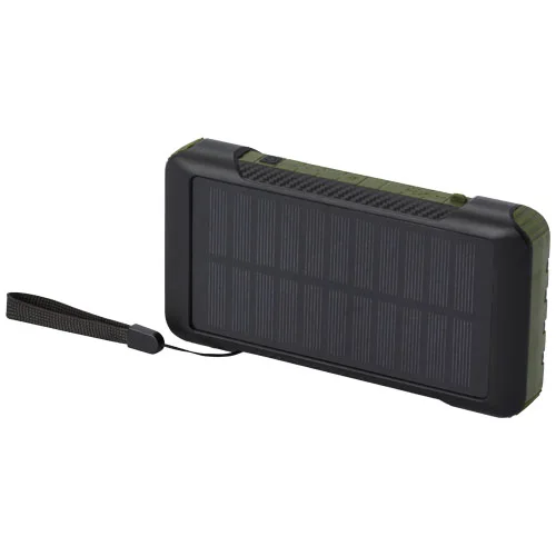 Batterie de secours Soldy solaire à dynamo en plastique recyclé RCS de 10 000 mAh