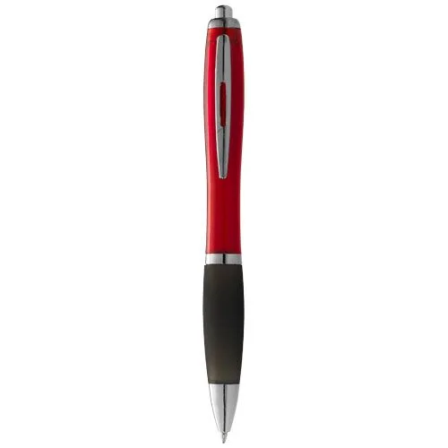 Stylo à bille Nash avec grip noir (encre noire)