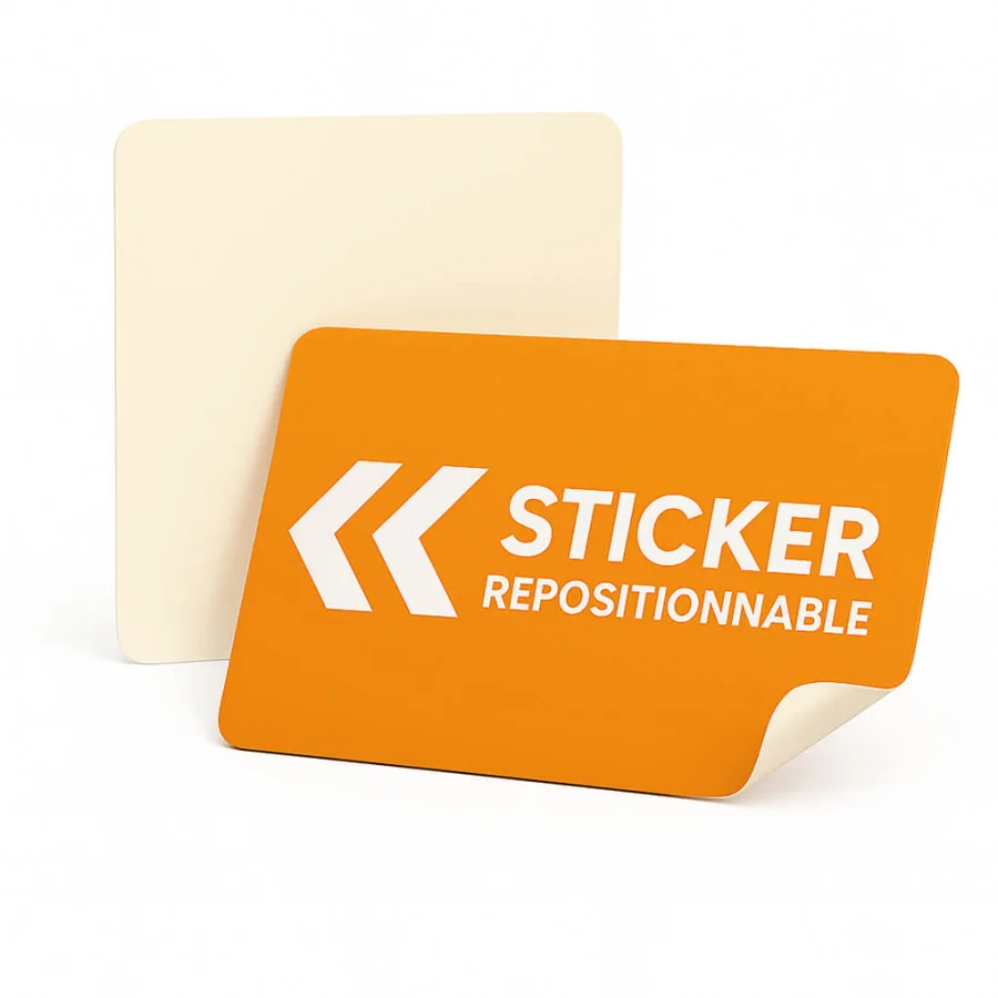 Sticker repositionnable – 22 × 22 cm