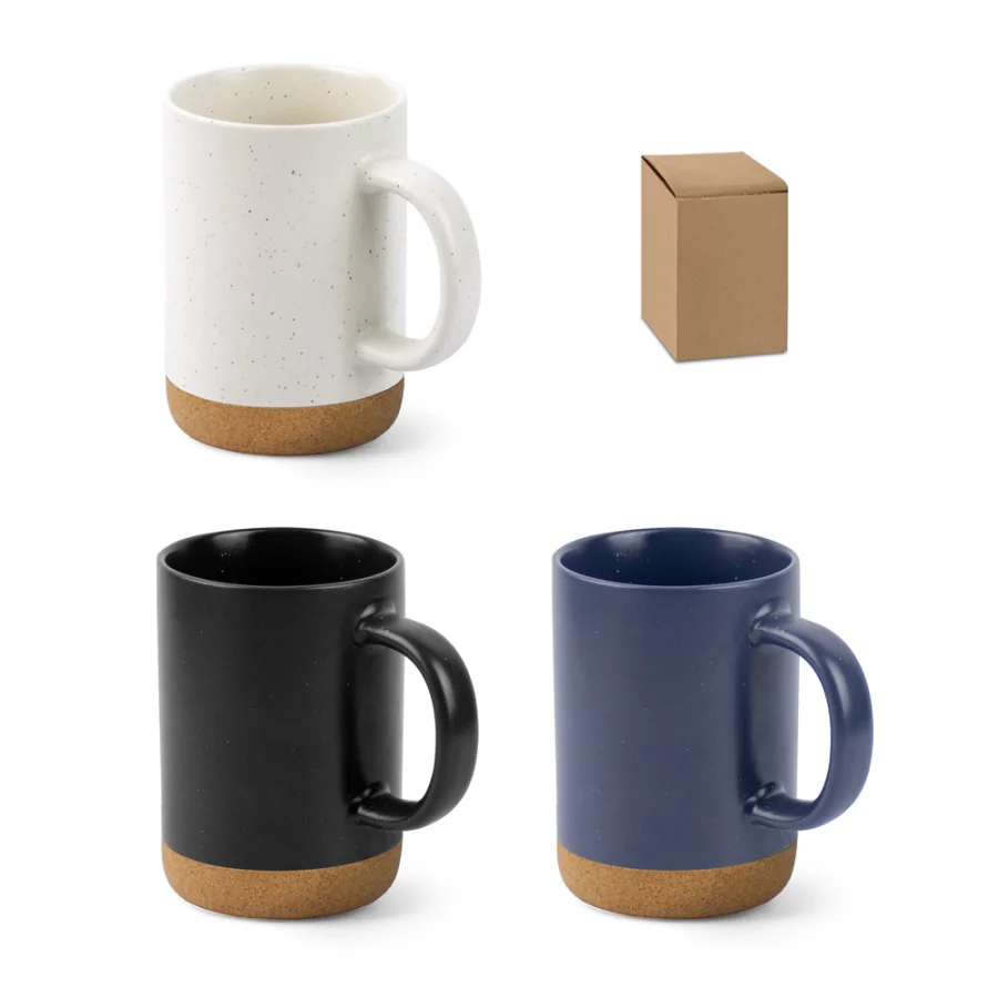 Constellation Cork – Tasse en céramique avec socle en liège 320 ml