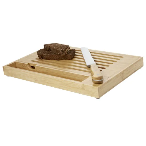 Planche à découper en bambou Pao avec couteau