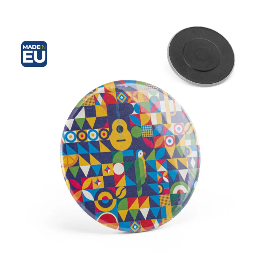 Button PIN 10. Pin's rond avec aimant
