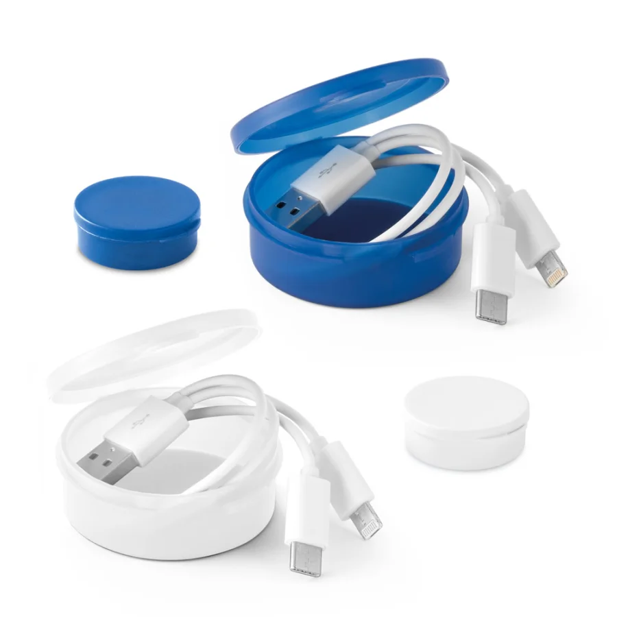 Emmy – Câble USB 3 en 1 en ABS et PVC