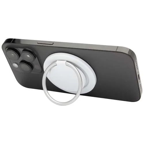 Support de téléphone Albali magnétique en plastique recyclé avec anneau de support