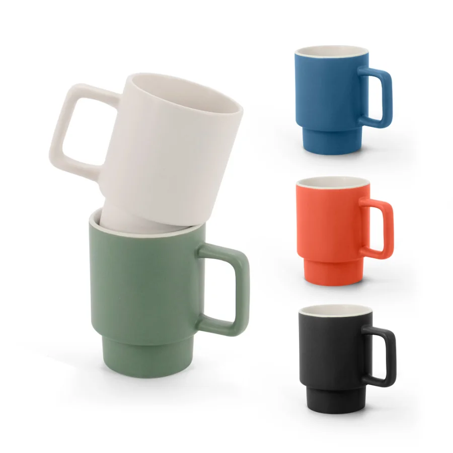 Kuerten – Tasse en céramique avec finition mate 330 ml