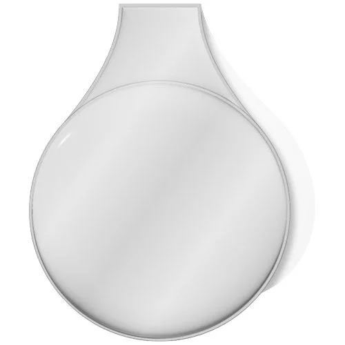 Petit aimant rond RFX™ réfléchissant en PVC M-10 RFX™