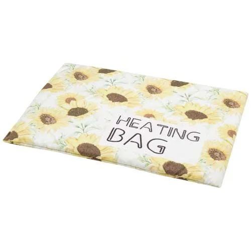 Oreiller en graines de lin avec impression par sublimation