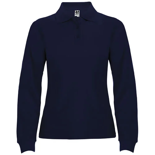 Polo de 220 g/m² Estrella à manches longues pour femme