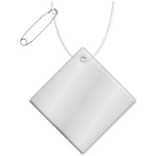 Attache réfléchissante en PVC en forme de diamant H-20 RFX™, grand modèle