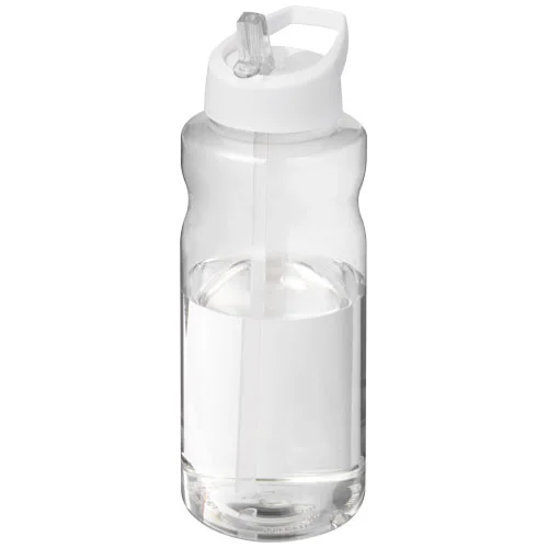 Bouteille de sport H2O Active® Big Base de 1 litre avec couvercle à bec verseur