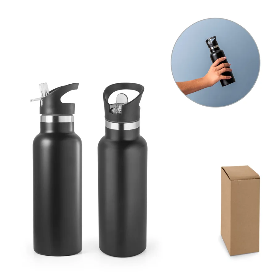 Norton – Bouteille 570mL en acier inox avec bouchon en PP