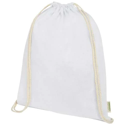 Sac à dos avec cordon en coton organique Orissa 140 g/m² 5L