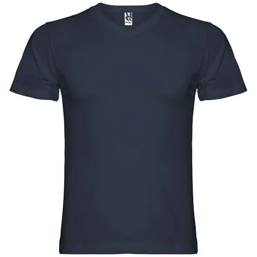 T-shirt de 155 g/m² Samoyedo à col en V et manches courtes pour homme