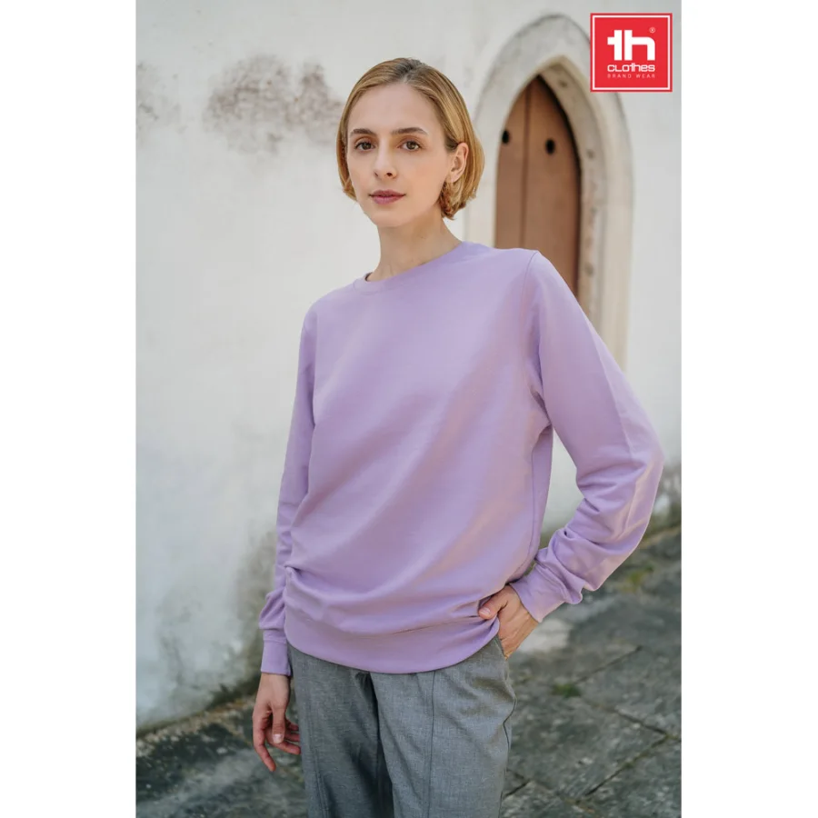 THC Colombo – Sweatshirt (unisexe) en éponge italienne sans patte de boutonnage