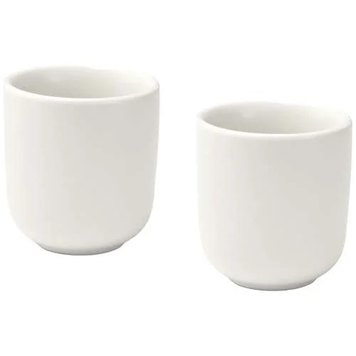 Tasses à expresso Male en céramique de 90 ml - set de 2 en finition mate