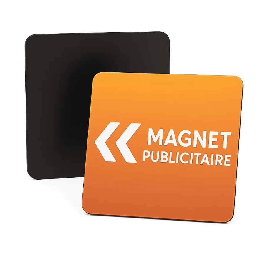 Magnet personnalisé carré – 6 × 6 cm