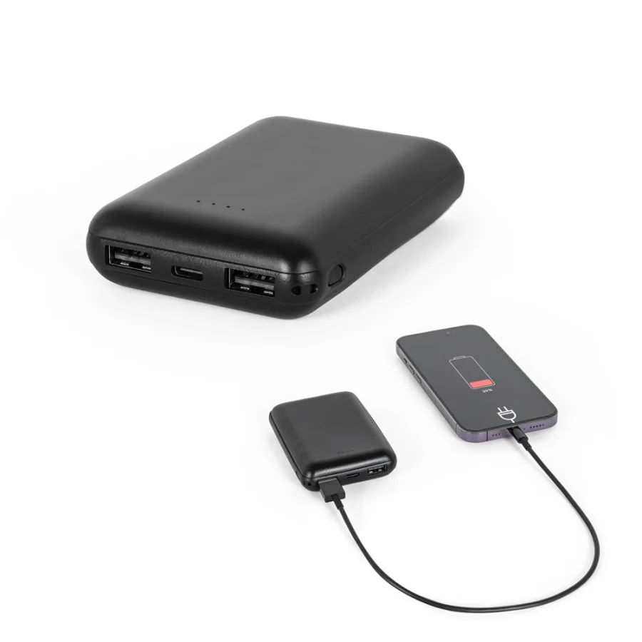 Leakey 8 – Batterie nomade 8'000 mAh en ABS recyclé (100 % rABS)