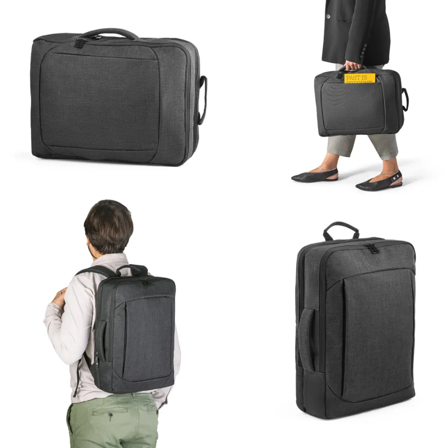 Alexandria – Sac à dos 2 en 1 en polyester 600D pour ordinateur 15'6"