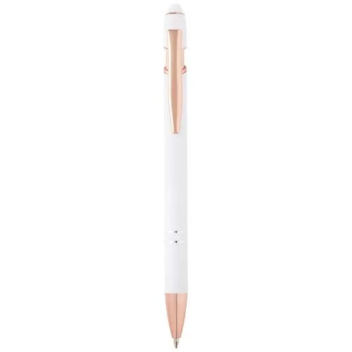 Stylo bille Nanna avec finition or rose (encre bleue)
