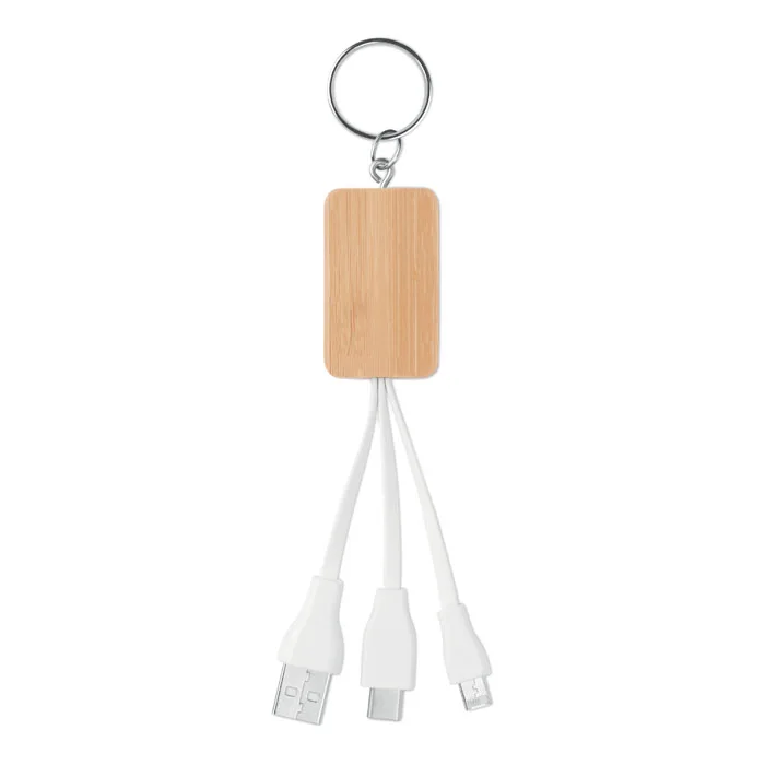 Clauer – Câble Bambou 3 en 1