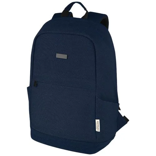 Sac à dos anti-vol pour ordinateur portable Joey de 18 L en toile recyclée GRS 15,6 pouces