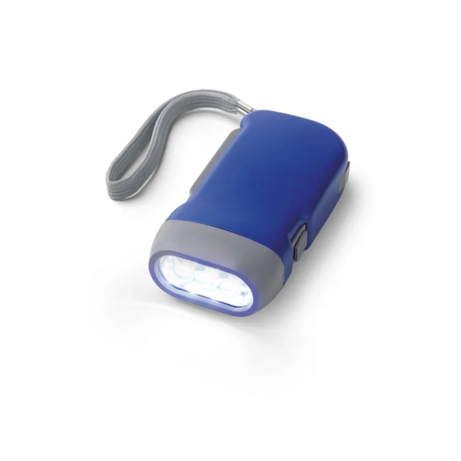 Eddie – Lampe de poche dynamo avec 3 LEDs