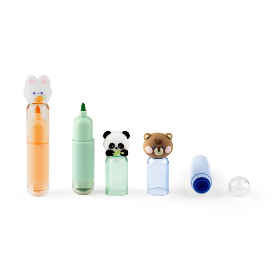 Tropical – Set de 3 stylos pour enfants en ABS