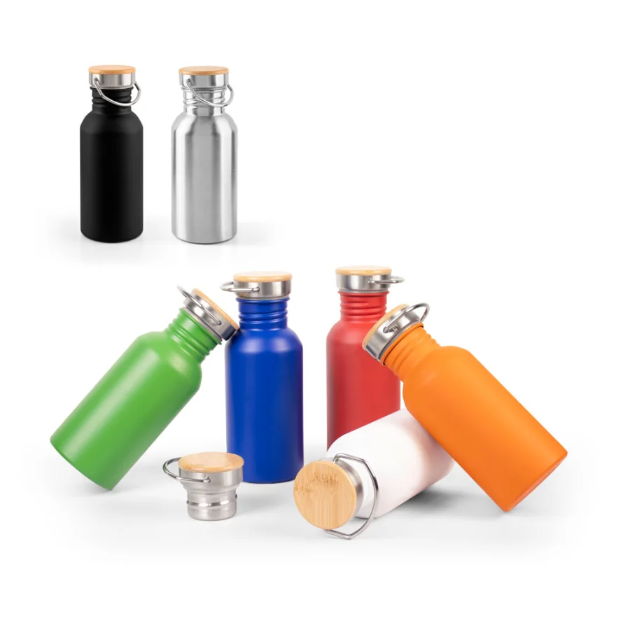 Ewing – Bouteille en acier inoxydable à simple paroi (90 % recyclé)