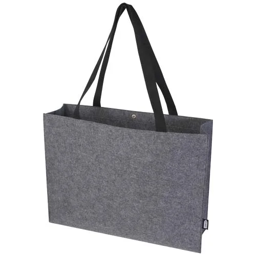 Sac shopping à soufflets Felta GRS en feutrine recyclée de 20L