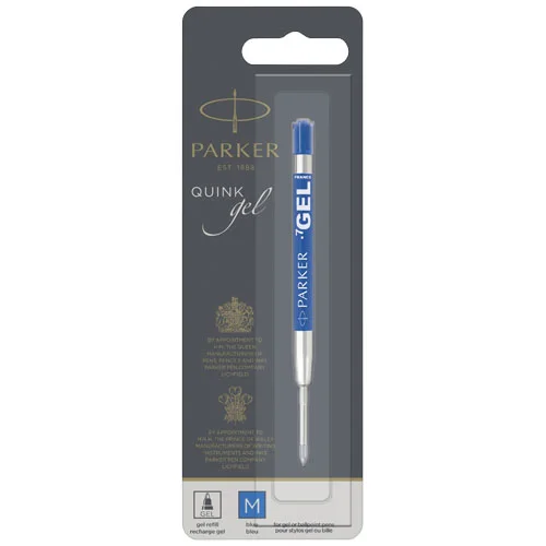 Cartouche pour stylo bille écriture Gel Parker (encre bleue)