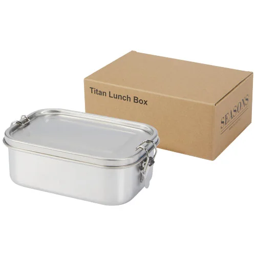 Boîte repas Titan en acier inoxydable recyclé 750 ml