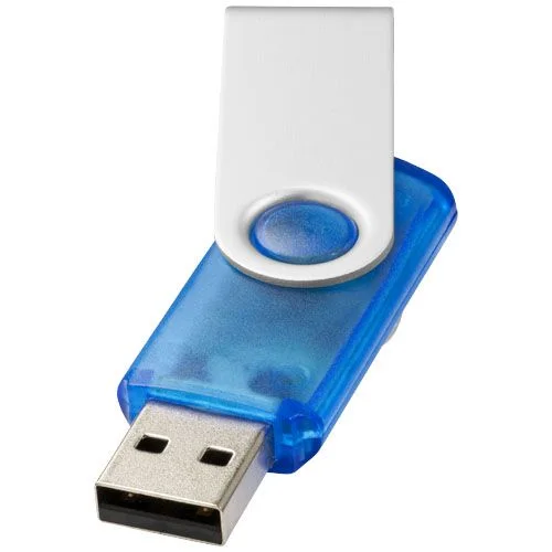 Clé USB rotative translucide